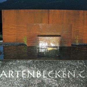 Gartenbecken Bei Nacht 009